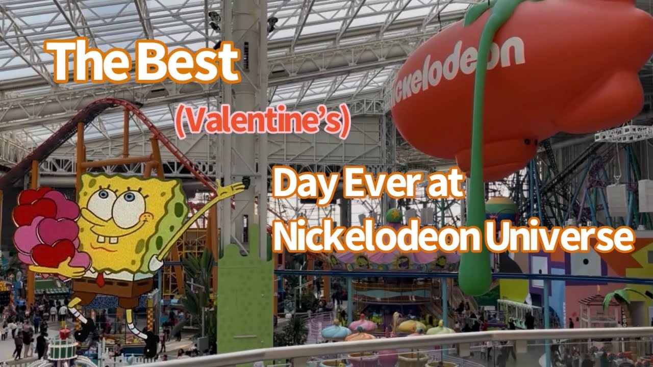 Trying to Have The Best [Valentine's] Day Ever at Nickelodeon Universe | Feb 2026