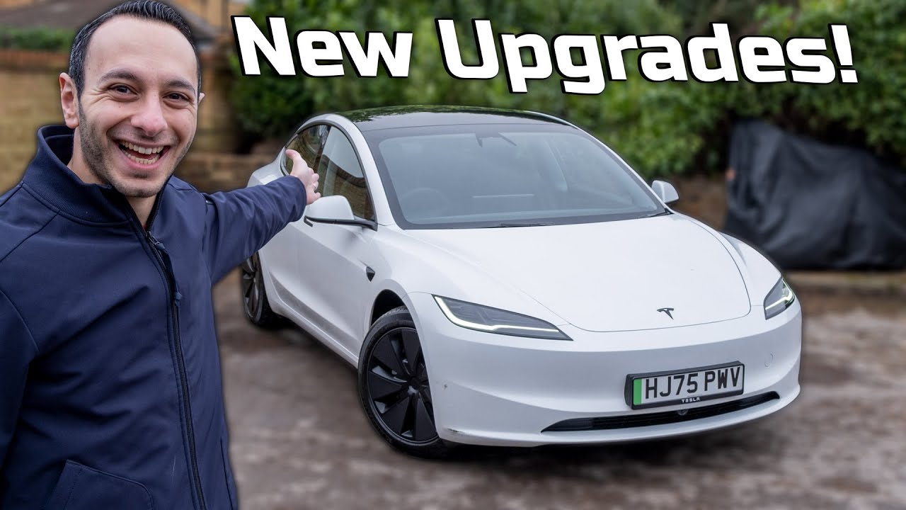 Обзор новой Tesla Model 3 (2026): Подрулевой переключатель снова в деле!