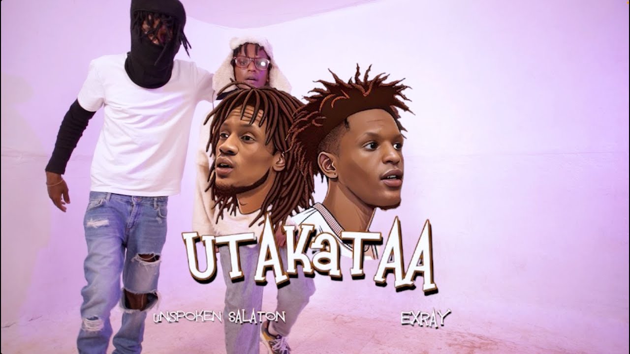 UNSPOKEN SALATON & EXRAY TANIUA- UTAKATAA(OFFICIAL VISUALIZER)