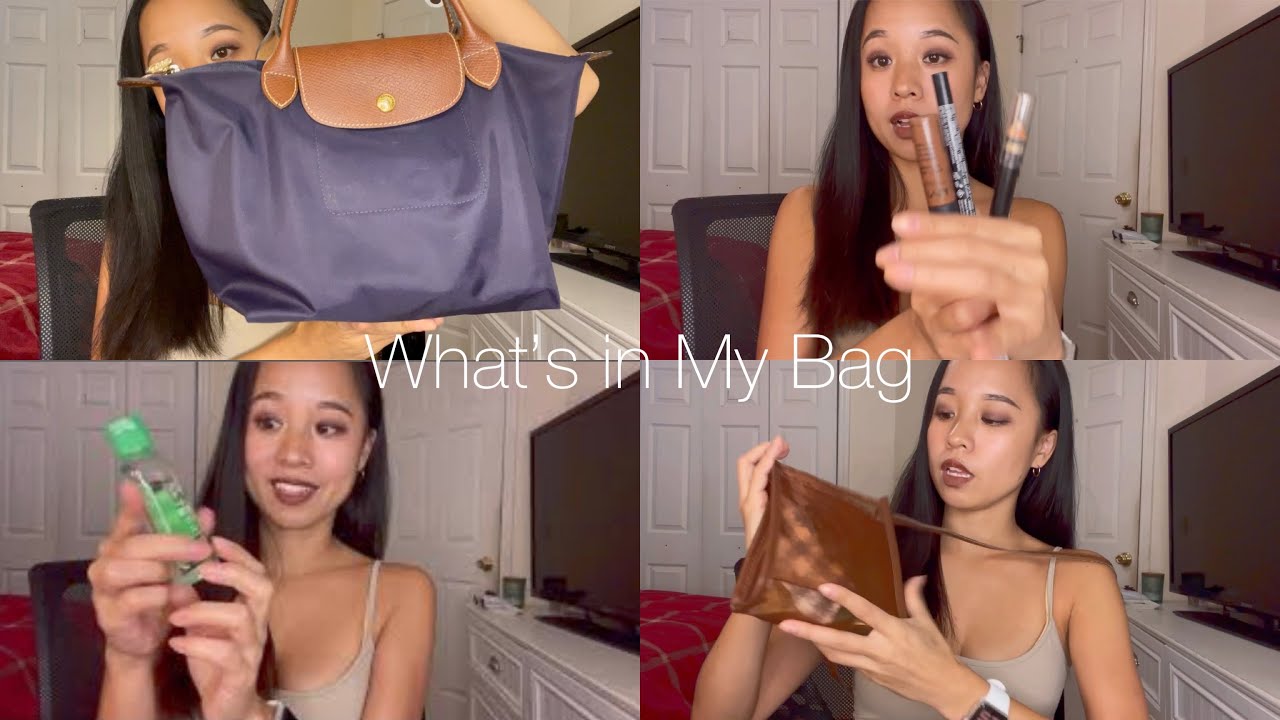【What's in my bag?】誰も興味ない！アメリカ在住36歳女のリアルなかばんの中身を紹介します