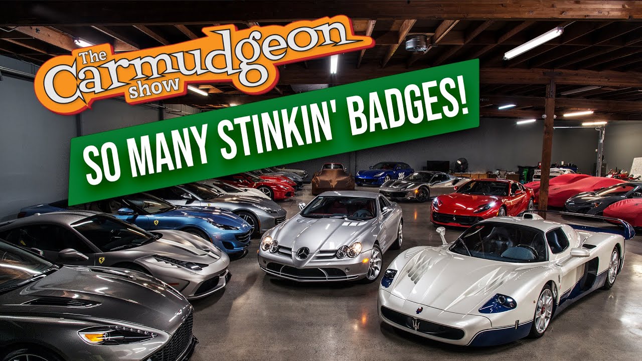The best badges ever placed on cars — The Carmudgeon Show — Ep. 17