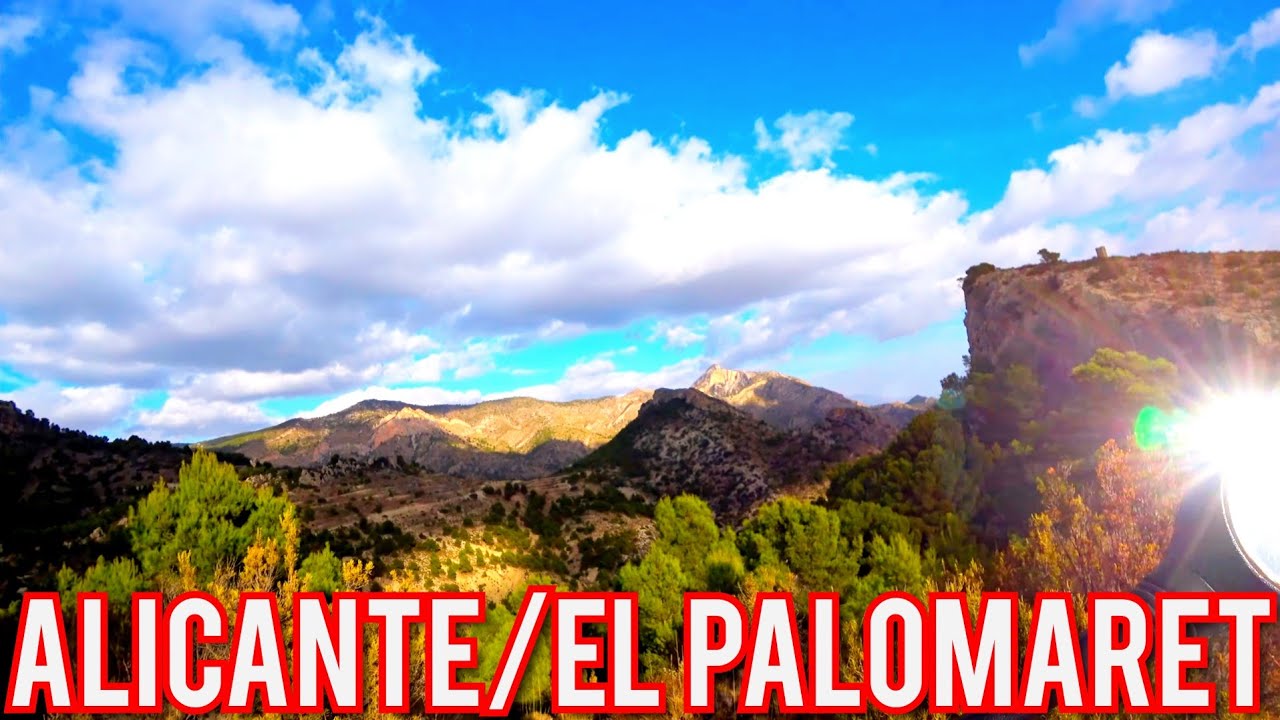 Road to mountain  Despegue Parapente El Palomaret Alicante ROAD TRIP SPAIN 2021