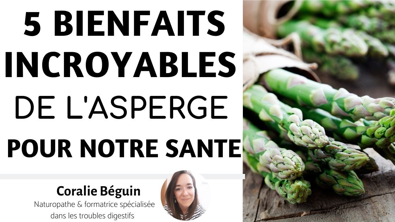 5 Bienfaits incroyables des asperges pour notre santé | Coralie Béguin Naturopathe