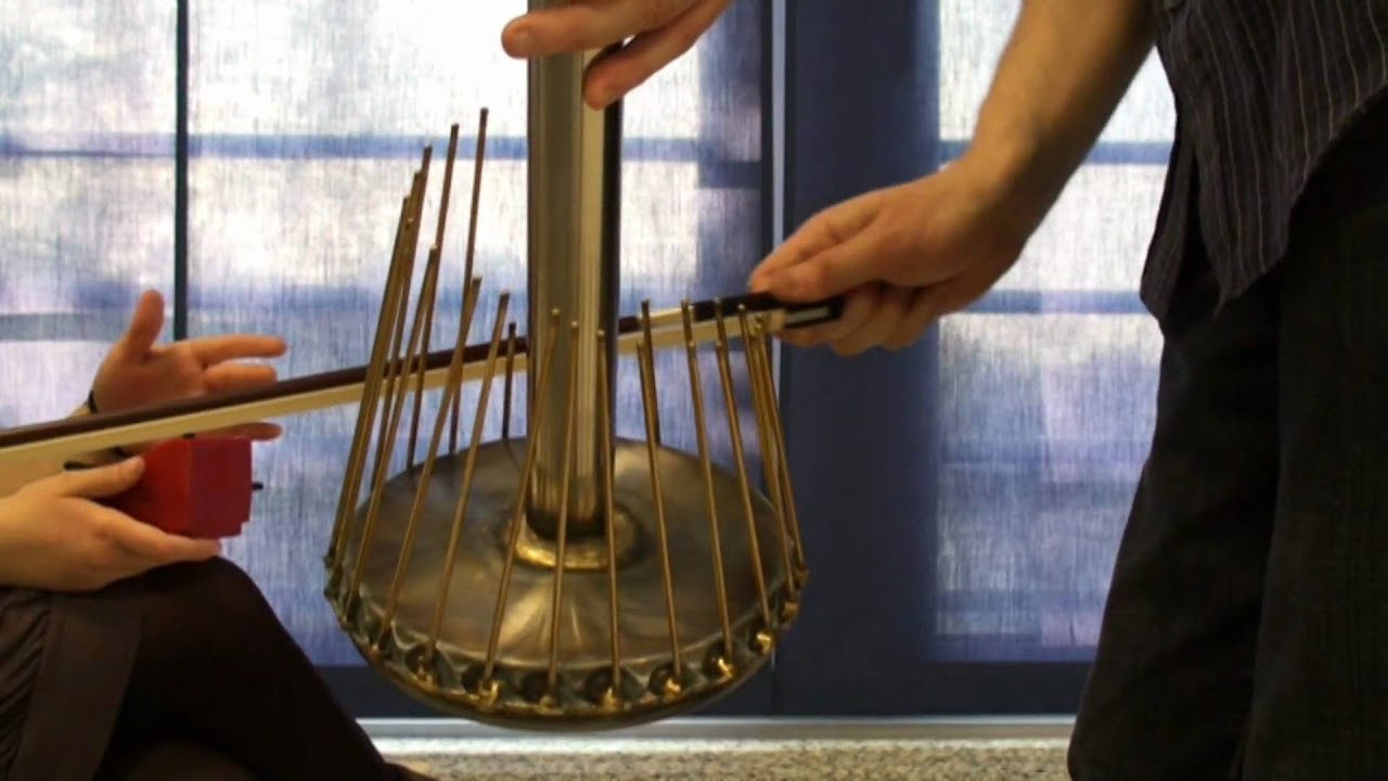 Waterphone and theremin duet