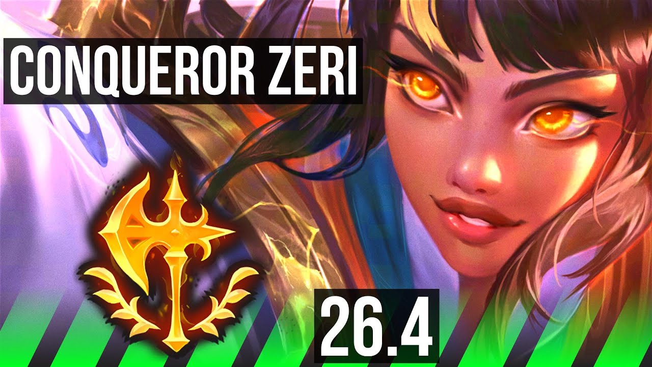 ZERI vs ZAAHEN (JGL) | Conqueror | NA Master | 26.4