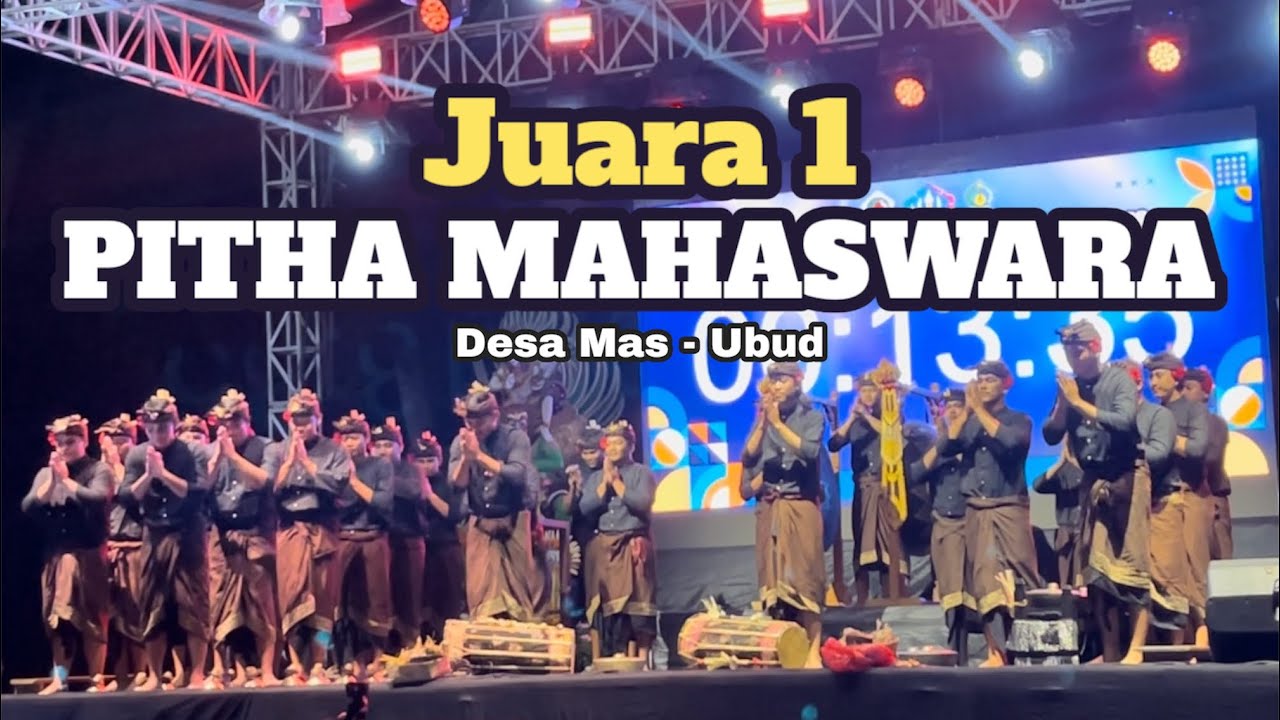PITHA MAHASWARA Desa Mas - Ubud  Juara 1 Lomba Baleganjur | Hut Ke - 32 Desa Medahan - Gianyar
