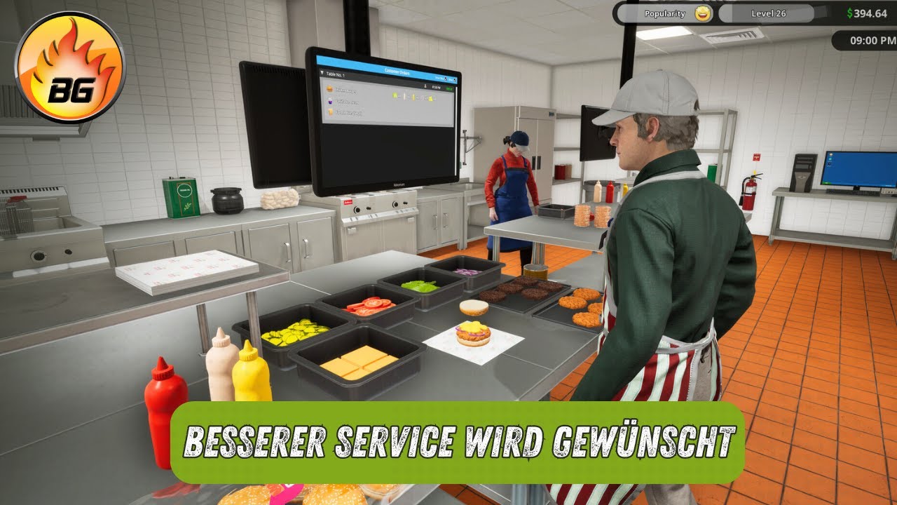 Wir müssen am Service arbeiten, da geht noch mehr! | Fast Food Simulator #2