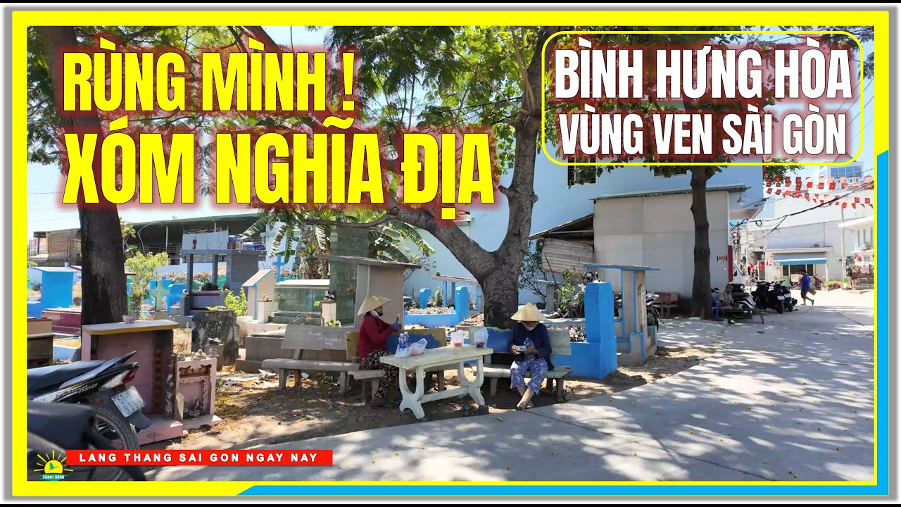RÙNG MÌNH ! XÓM NGHÈO NGHĨA Đ.ỊA BÌNH HƯNG HÒA | Bình Long Bình Tân Vùng Ven Sài Gòn Ngày Nay