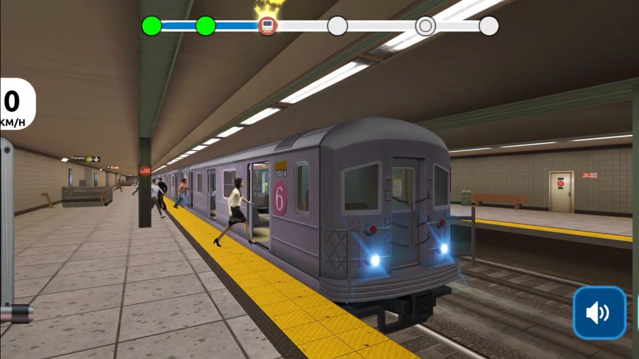 USA Metro Subway Simulator 🚇 | Underground Train Driving Gameplay | Realistic Metro | Subway Train