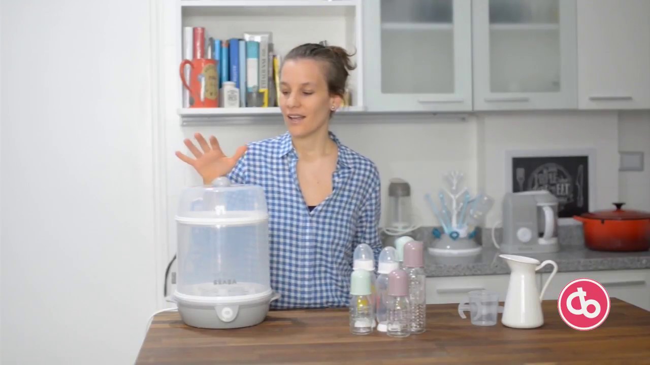 Esterilizador de Biberones Béaba - Clémentine & Bastièn