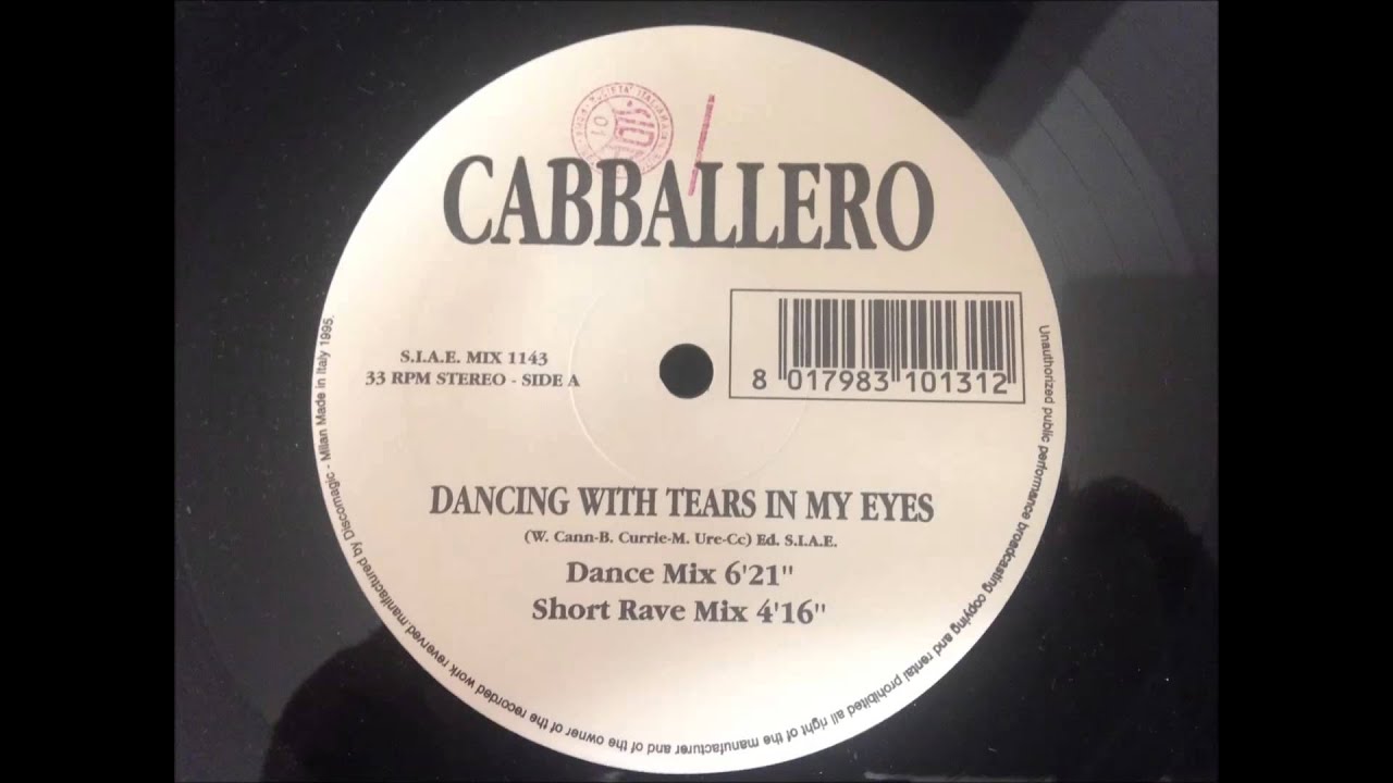 Cabballero - Dancing With Tears In My Eyes