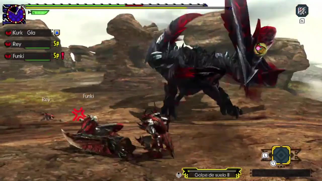 MHGU , mi 1° pelea contra el Valstrax