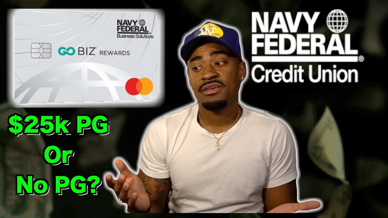 Navy Federal Business Credit Card $25k Limit GOBIZ Rewards Visa and MasterCard