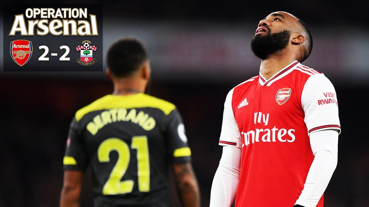 GET THIS FRAUD OUT NOW!!! | ARSENAL 2-2 SOUTHAMPTON