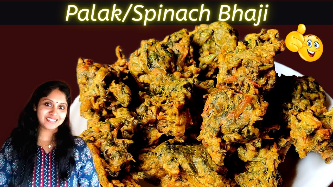 Palak/Spinach Pakora Recipe In Malayalam |Tips For Crispy Palak Bhaji In Malayalam