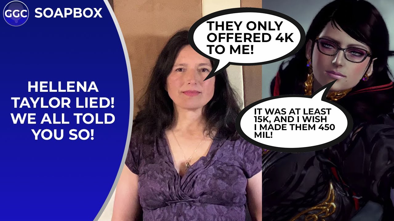 Hellena Taylor LIED About What She Was Offered...AND How Much Bayonetta Made Platinum - GGC Soapbox
