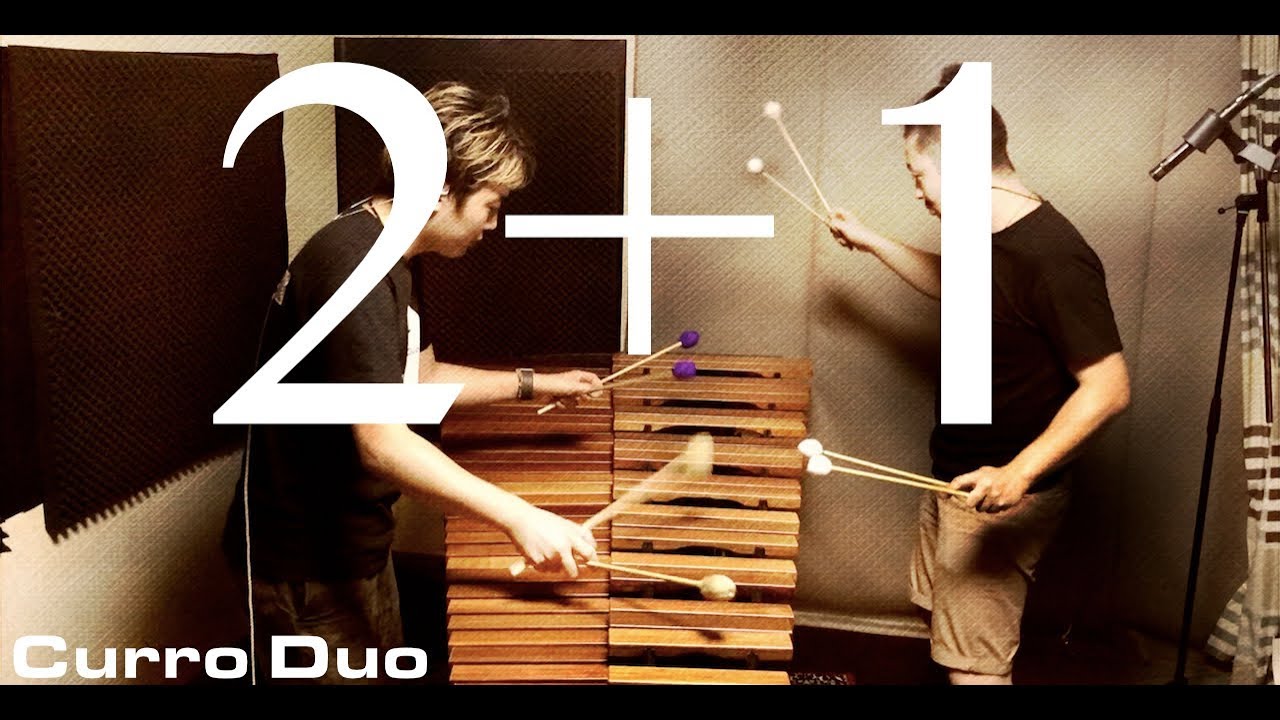 2+1 by Ivan Trevino for Marimba Duo