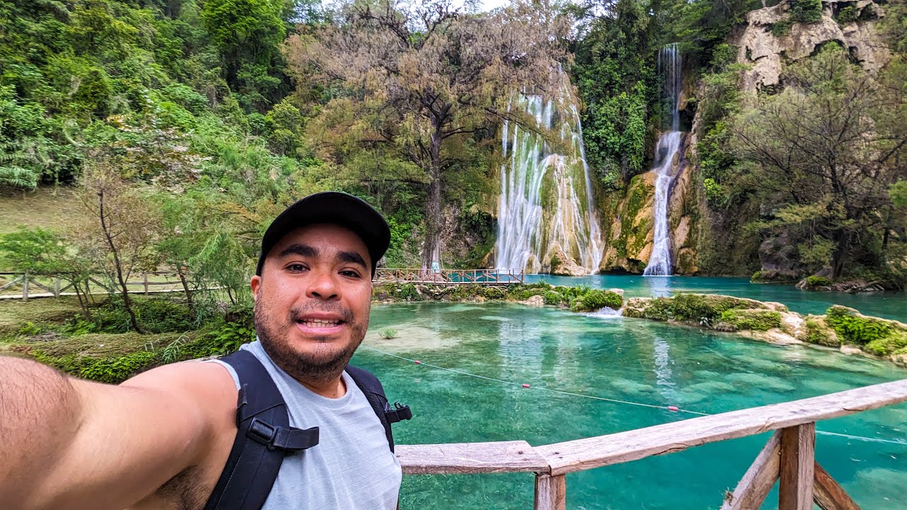 ¿Te atreverías a nadar aquí? 🏊‍♂️ Cascada Minas Viejas