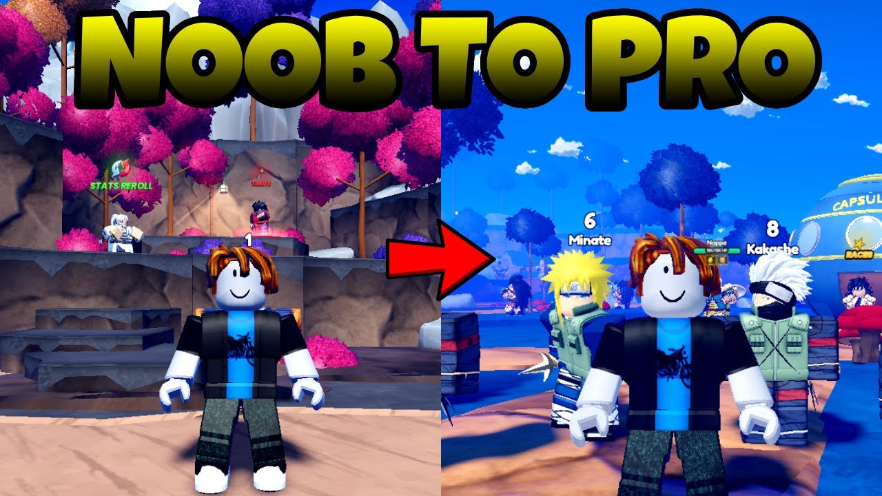 Going From Noob To Pro In New Anime Fight!