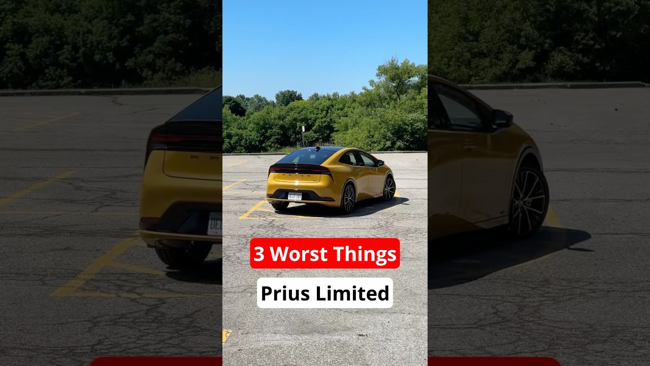 Victor’s 3 Worst Things About the 2025 Toyota Prius Limited AWD 