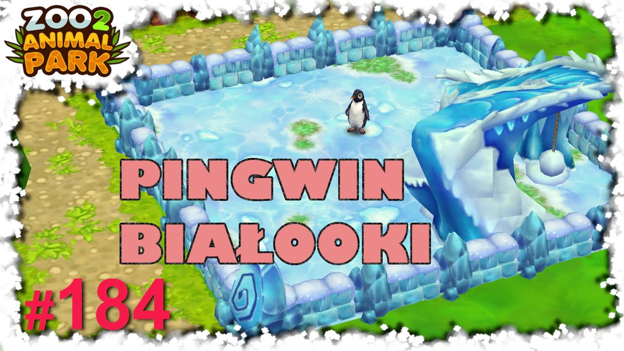 🦁 Zoo 2: Animal Park: #184 PINGWIN BIAŁOOKI