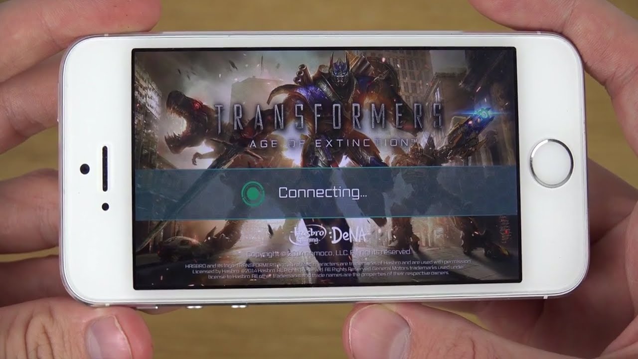 TRANSFORMERS: AGE OF EXTINCTION - The Official Game iPhone 5S 4K Gameplay Trailer