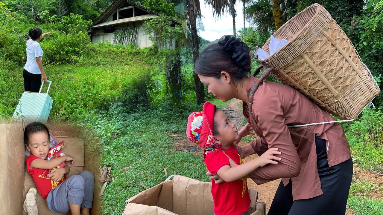 FULL VIDEO : Single mother adopts an abandoned boy, saves an abandoned dog , will her life stabilize