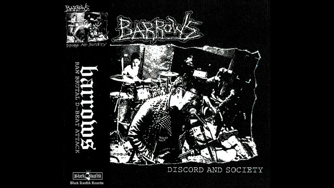 Barrows - Discord and Society CD (2023)[D-beat Rawpunk]