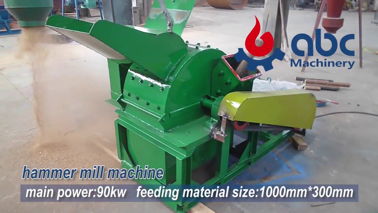 hammer mill machine for  pelletizing or briquetting (biomass)