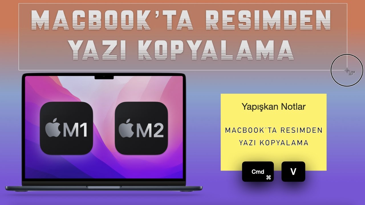 Mac'te Görüntüden Metin Ayıklama | MacBook Bilinmeyen Özellikleri
