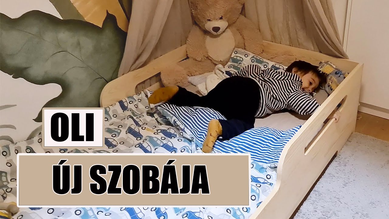 VÉGRE VAN ÁGYA A GYEREKNEK!