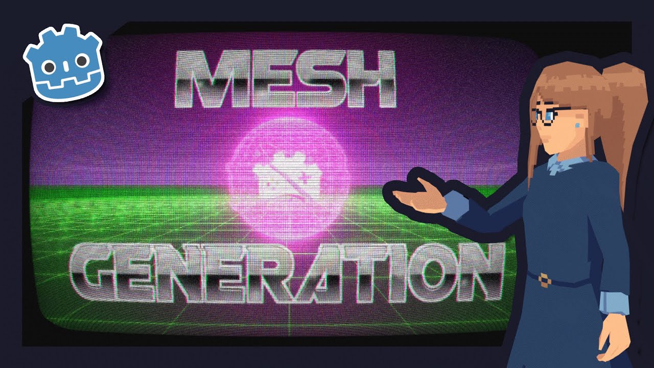 [Livestream] 3D Mesh Generation In Godot