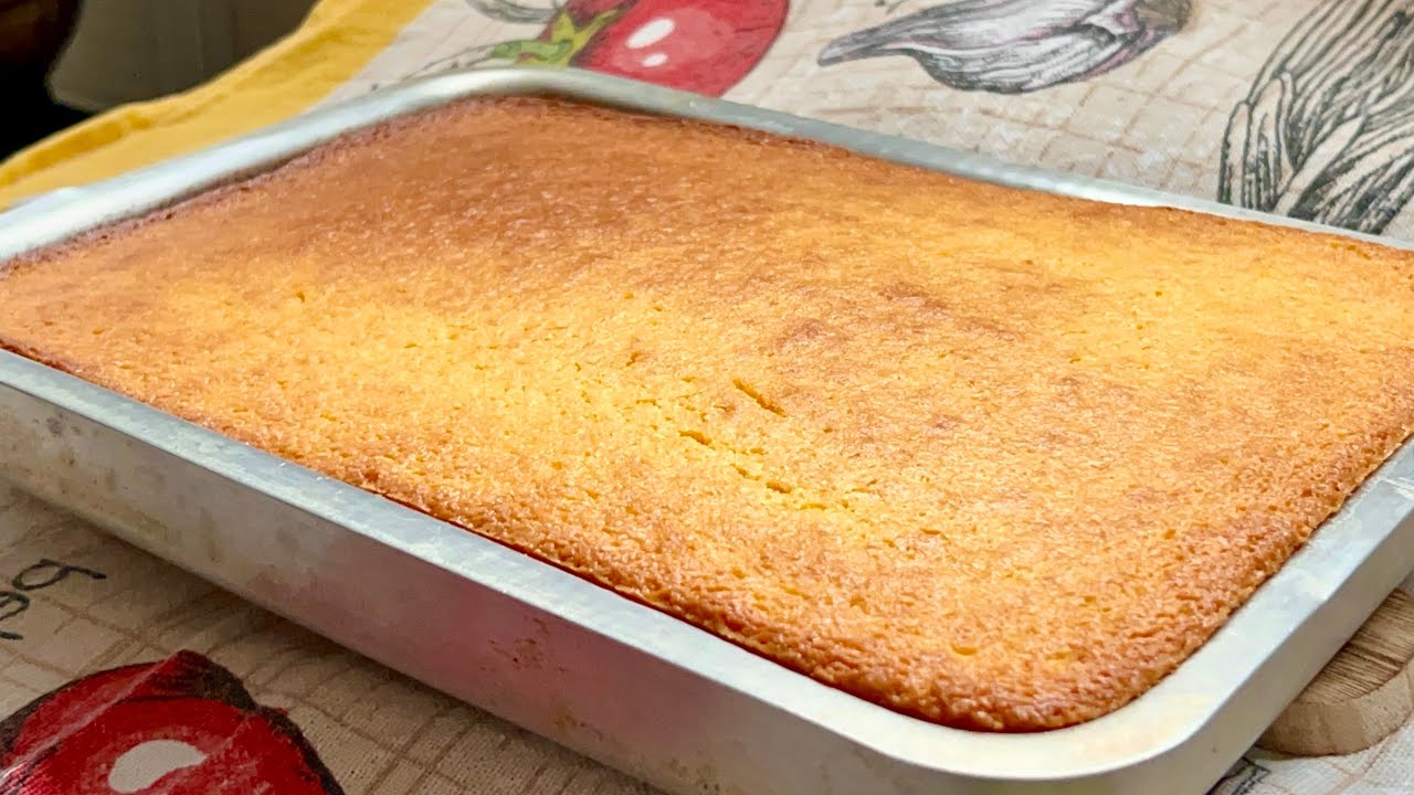 BOLO GRANDE SEM FARINHA DE TRIGO TEM UM SEGREDO DELICIOSO PRA DEIXAR BEM FOFINHO! FÁCIL