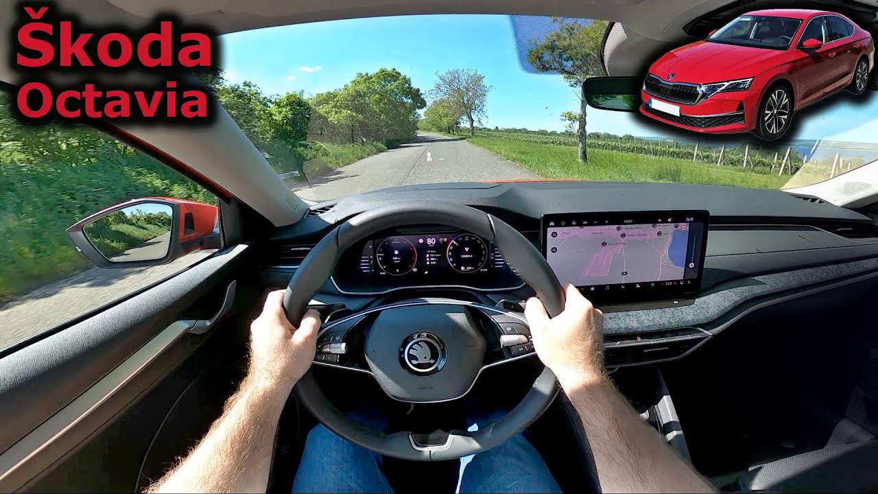 2024 Škoda Octavia 2.0 TDI DSG (facelift) | POV test drive