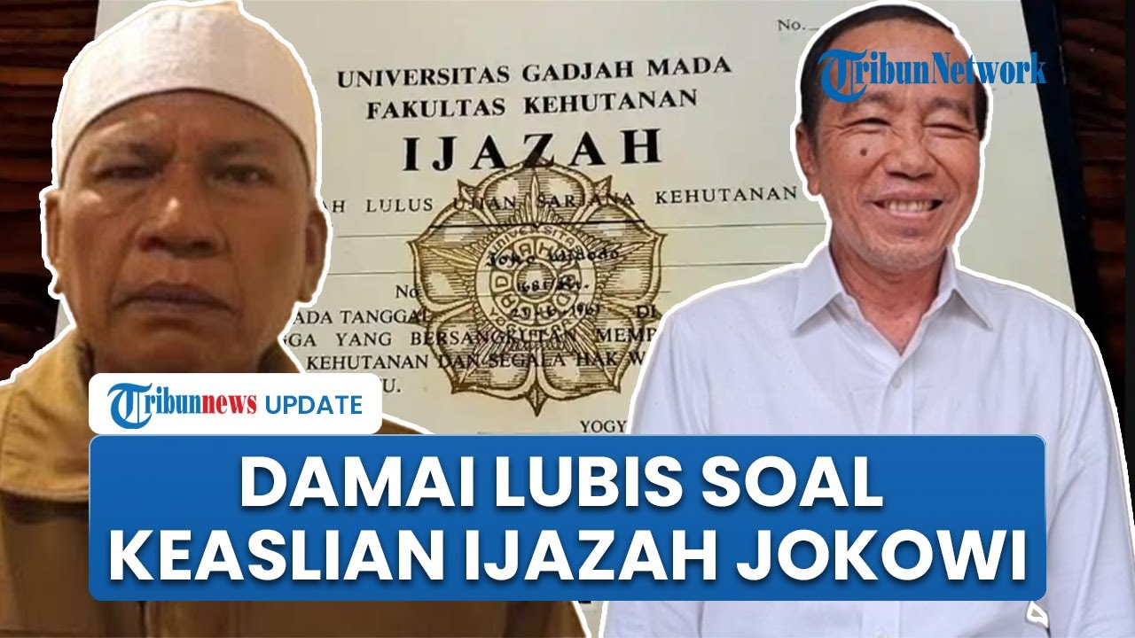 Reaksi Damai Lubis soal Keaslian Ijazah Jokowi seusai Bertemu Langsung di Solo, Singgung soal Goyah