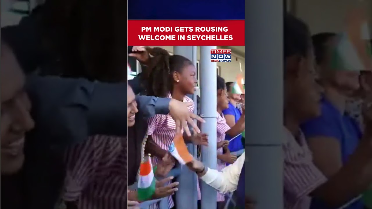 PM Narendra Modi Arrives In Seychelles For Golden Jubilee Celebrations #shorts