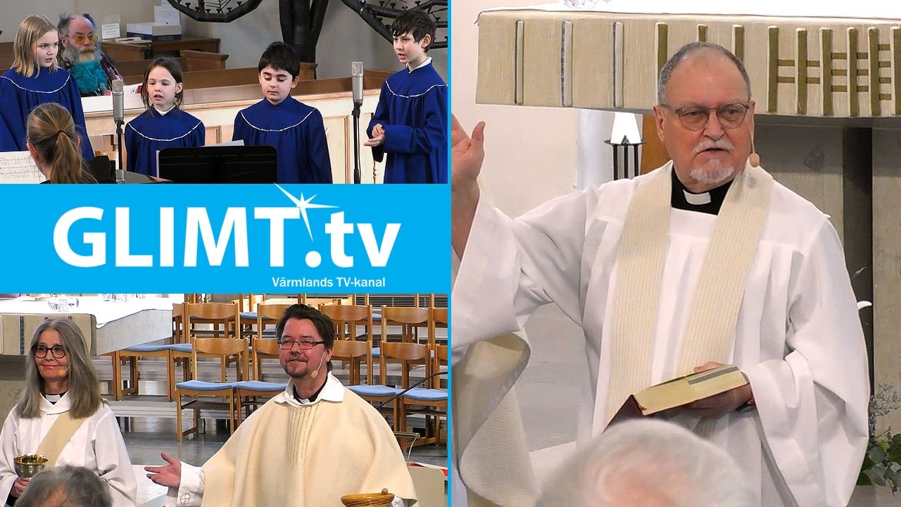 Högmässa på Kyndelsmässodagen 8 februari, från domkyrkan