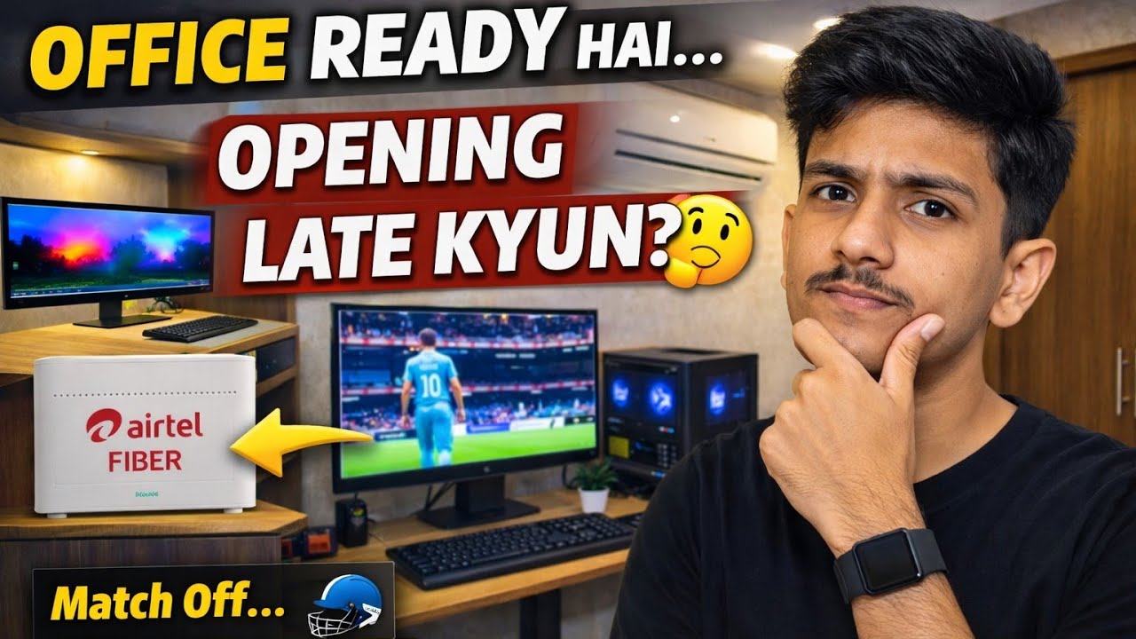 “Office Ready Hai… Phir Opening Late Kyun? 🤔 | Day 8 Vlog” | 