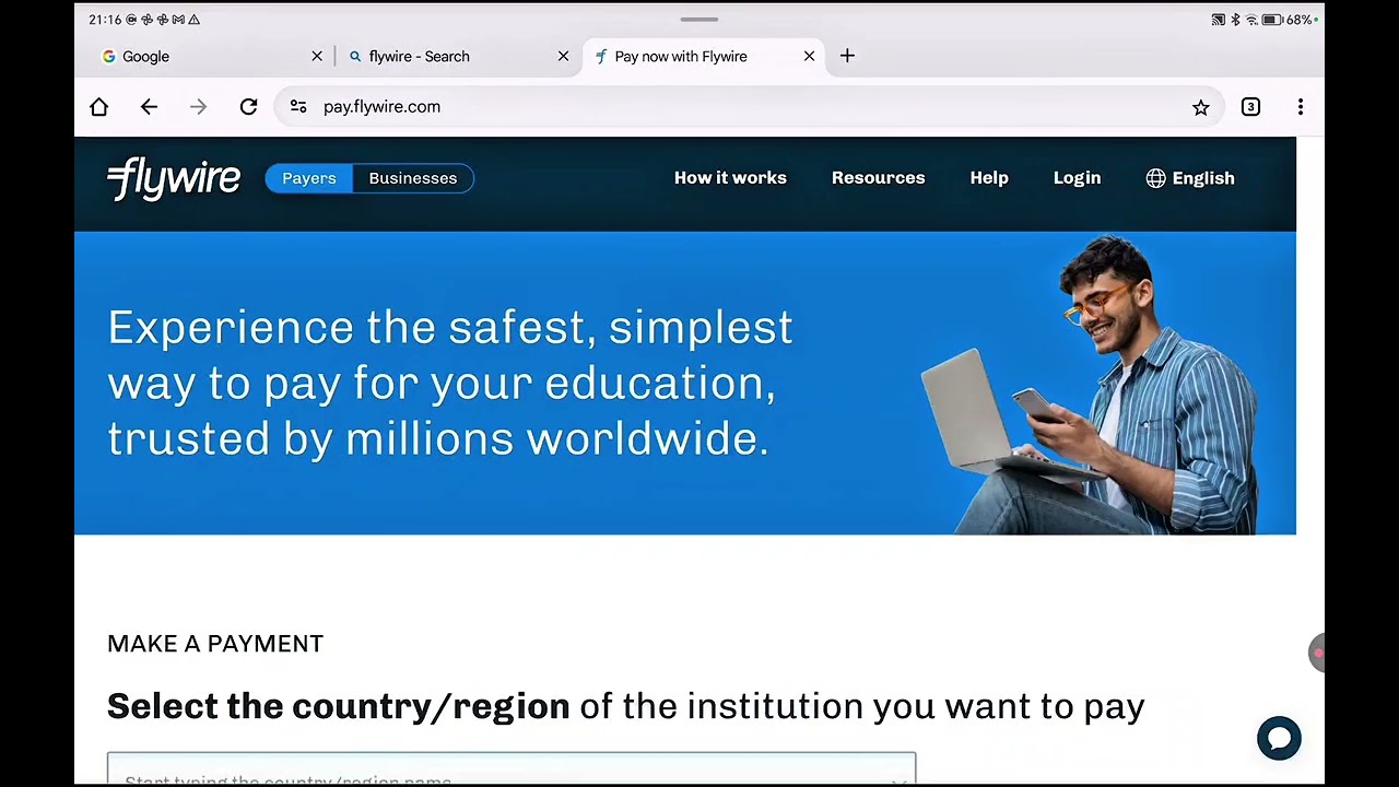 How to pay Ulster university fees through flywire || online  university fees payment method 