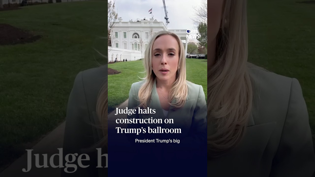 Sędzia wstrzymuje budowę sali balowej Trumpa &ndash; na razie
