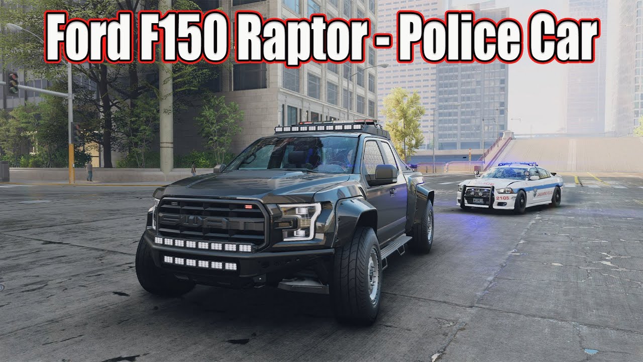 Need For Speed Unbound Police Car - Ford F150 Raptor - Cop Car in NFS Unbound
