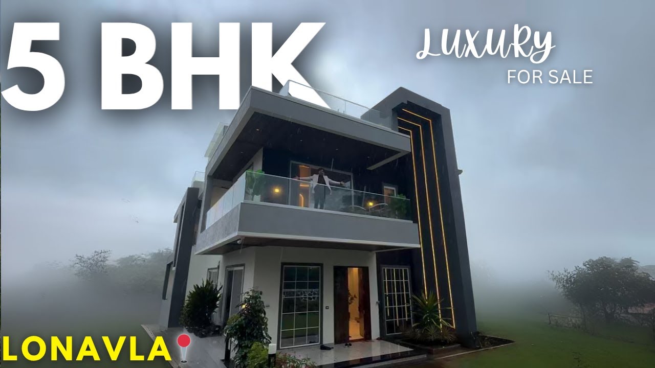 Lonavala's BEST 5 Bedroom LUXURY Villa for Sale