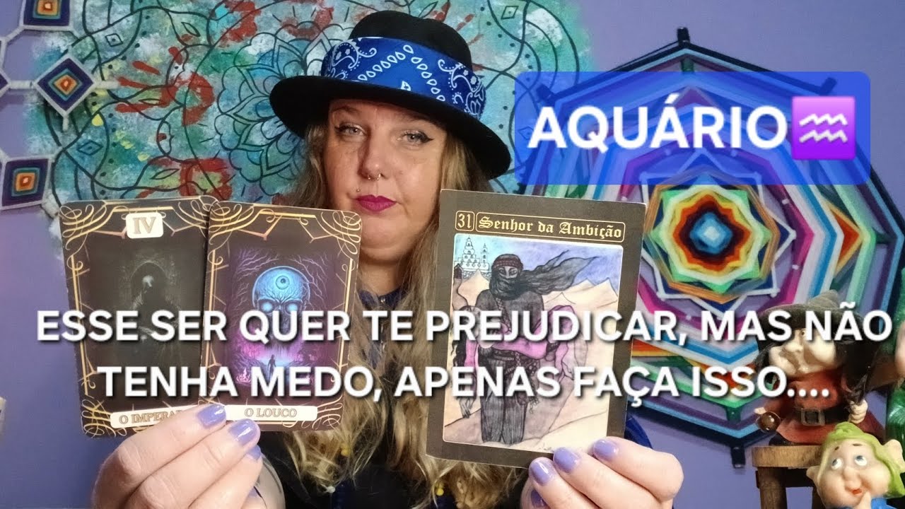 AQUÁRIO♒️ALGUÉM SEM ALMA ENTRA EM CONTATO PRA TE ILUDIR, MAS VOCÊ VAI SER LEVADO A PERCEBER....