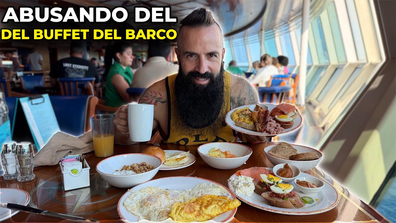 24 HORAS ABUSANDO DEL TODO INCLUIDO EN UN CRUCERO POR EL CARIBE