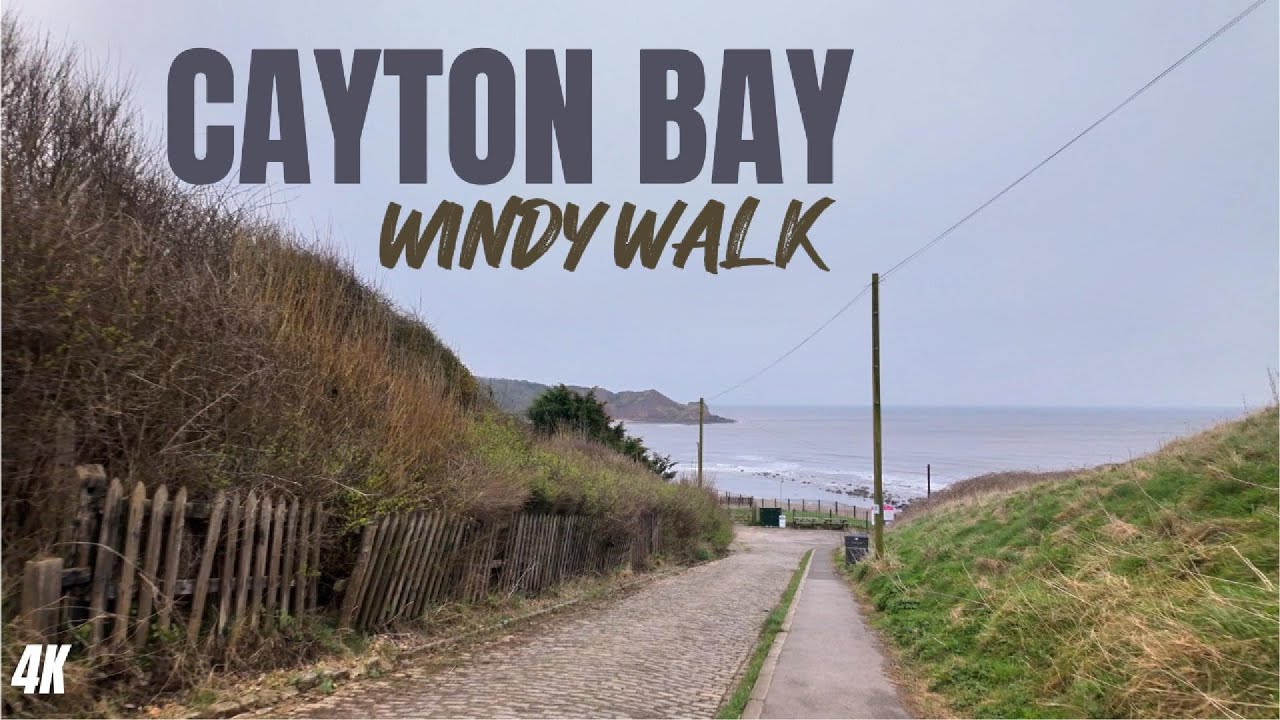 Coastal Exploration: Cayton Beach, North Yorkshire Adventure