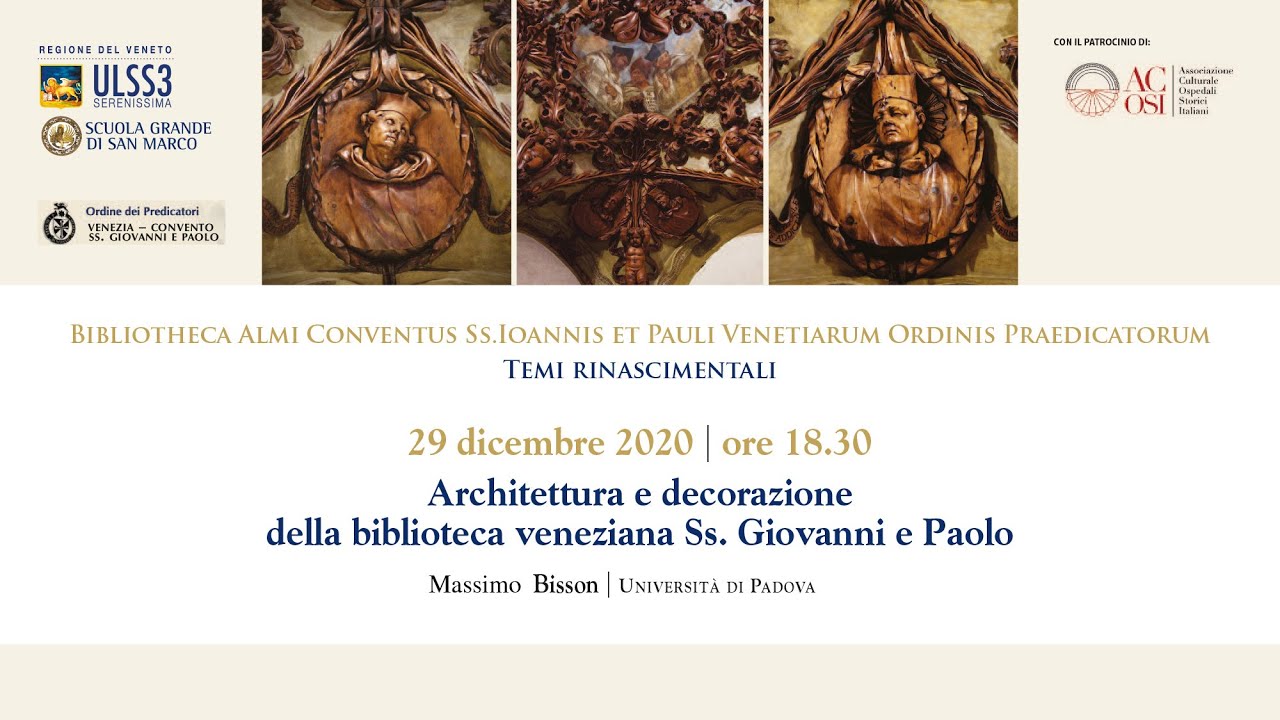 Architettura e decorazione della biblioteca veneziana Ss. Giovanni e Paolo