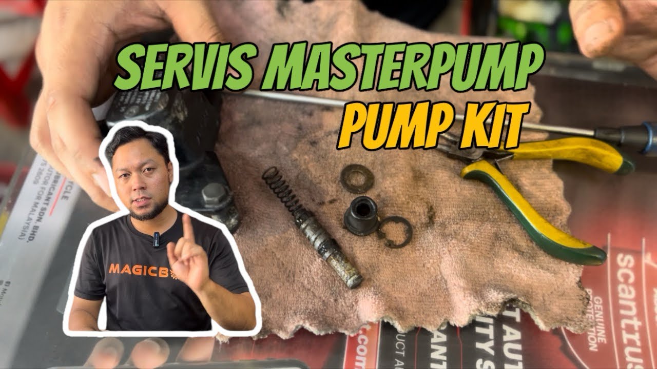 CARA SERVIS MASTERPUMP | PUMP KIT | SEMUA MOTOR