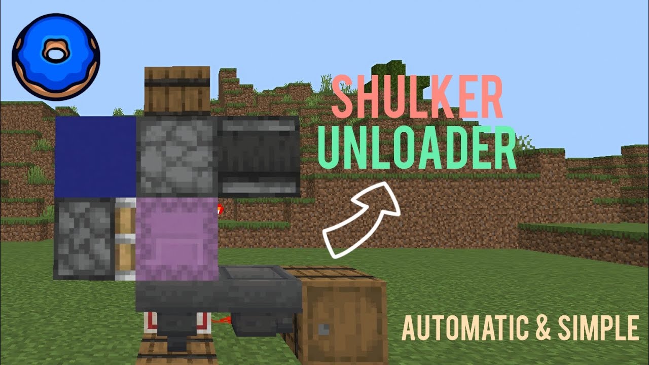 Automatic Shulker Unloader For Donut Smp #miecraft #donutsmp #donutsmpvideo