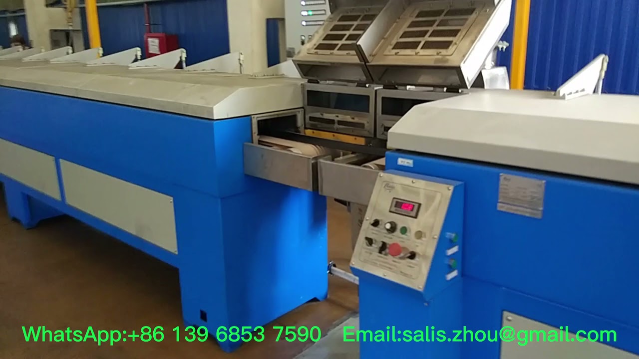 Microwave vulcanization production line for rubber sealing strip(one time extrusion seven pieces)