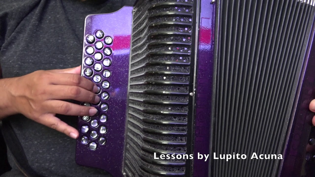 Margarita, Margarita Conjunto Tex Mex Style Button Accordion lesson G/GCF